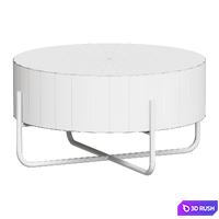 Coffee table 3D Model Corona