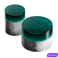 Coffee tables made of concrete and epoxy resin 3D Model Corona