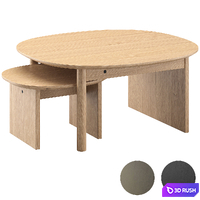 Sling coffee and side tables by Sam Hecht and Kim Colin 3D Model Corona