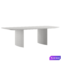 Litto table 240cm 3D Model Corona