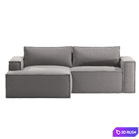 IDYLLIC Low corner sofa 3D Model Vray