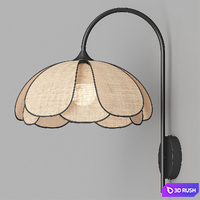Dekorfine Okai Wall Lamp 3D Model Vray, Corona