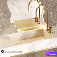 Bathroom furniture-06 3D Model Corona
