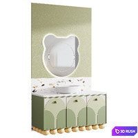 Bathroom Furniture 3 3D Model Corona