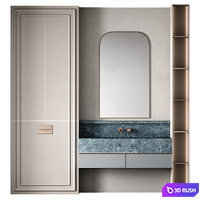 Bathroom furniture 202 3D Model Corona
