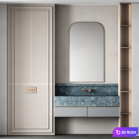 Bathroom furniture 202 3D Model Corona