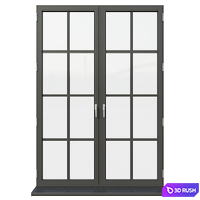 Reynaers Slim Line-38 3D Model Vray, Corona