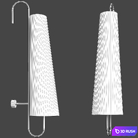 Ancora Wall Lamp 3D Model Vray