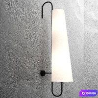 Ancora Wall Lamp 3D Model Vray