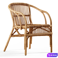 Sklum - Rattan Dining Chair Yungas 3D Model Vray