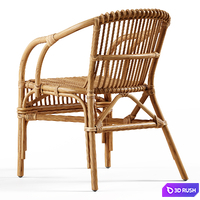 Sklum - Rattan Dining Chair Yungas 3D Model Vray