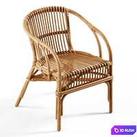 Sklum - Rattan Dining Chair Yungas 3D Model Vray