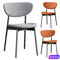Chair Alex Gray by divan.ru 3D Model Vray, Corona
