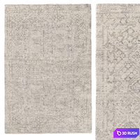 PARIS WOOL RUG 3D Model Vray, Corona