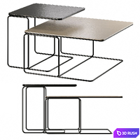 Tables KARE Design DIEGO 3D Model Corona