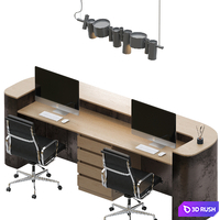 Reception 4 3D Model Corona
