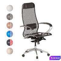 Office chair Samurai S-1.04 MPES 3D Model Vray, Corona