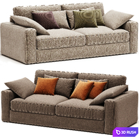 Sofa Cama De Polister Bultex Cecilia 3D Model Corona