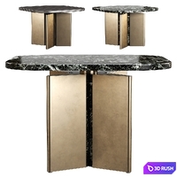 Oliva Square Table S1100 / Square restaurant table 3D Model Corona