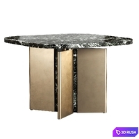 Oliva Square Table S1100 / Square restaurant table 3D Model Corona