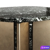 Oliva Square Table S1100 / Square restaurant table 3D Model Corona