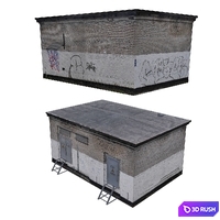 Transformer substation 3D Model Standard
