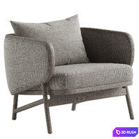 Anders Fabric Chair 3D Model Corona