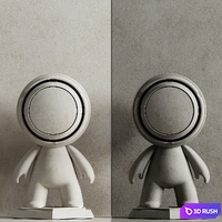 Stone 84 3D Model Vray, Corona