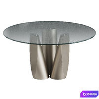 DitreItalia - Sentei Dining Table 3D Model Vray, Corona