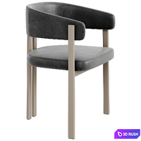 Dining chairs SAVOY LIGHT 3D Model Vray, Corona