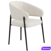 Dining chair MATEO 3D Model Vray, Corona