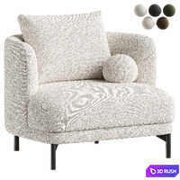 NOVA Armchair 3D Model Corona
