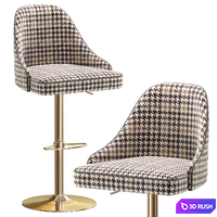 Bar Stool BERRY By Cazarina Interiors 3D Model Corona