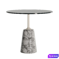 Rock Table 3D Model Vray, Corona