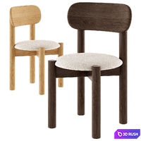 Kave Home Sky Dinning Chair 3D Model Corona
