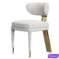 TALIE DINING CHAIR luxury 3D Model Corona