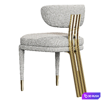 TALIE DINING CHAIR luxury 3D Model Corona