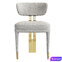 TALIE DINING CHAIR luxury 3D Model Corona