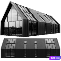 BUILDING NO26 (BARN HOUSE) 3D Model Vray, Corona