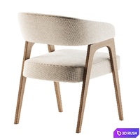 Deephouse Chair Bern 3D Model Vray, Corona
