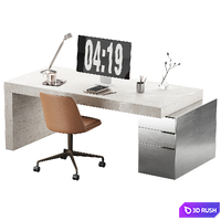 542 office furniture 31 workplace 15 3D Model Vray, Corona