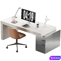 542 office furniture 31 workplace 15 3D Model Vray, Corona