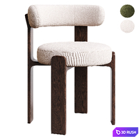 Premium Collection Granite chair KAVE HOME 3D Model Corona