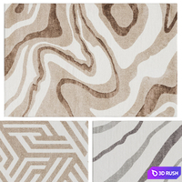 Carpet CASCADE by AMIKOVRY 3D Model Corona