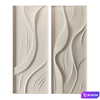 Wall Decor 03 3D Model Vray, Corona