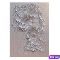 Bas-relief 3D Model Corona