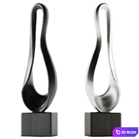 Sculpture 01 3D Model Vray, Corona