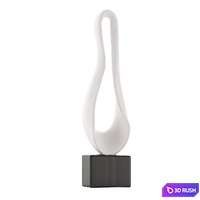 Sculpture 01 3D Model Vray, Corona