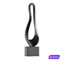 Sculpture 01 3D Model Vray, Corona