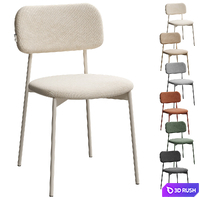Milam chair 3D Model Vray, Corona